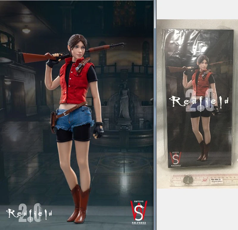 Swtoys FS023 1/6 الجندي كلير ريدفيلد 2.0 مجموعة كاملة 12 ''عمل نموذج لجسم الملحقات لعبة في الأوراق المالية لجمع المشجعين #6