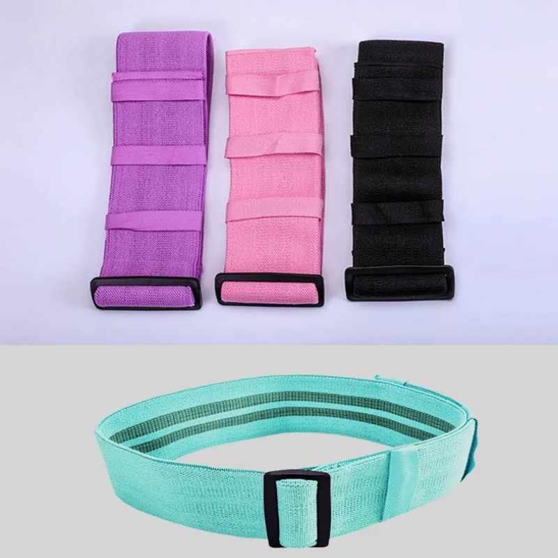 

Adjustable Resistance Band, Non-slip Elastic Loop, Fitness Squat, Yoga Stretch Band, Glute Stretch Band Glute Stretch Band