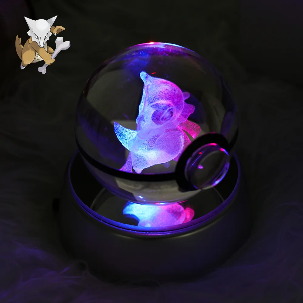 ポケモンクリスタルボールの形をしたランプ,カラフルな常夜灯,ギフト