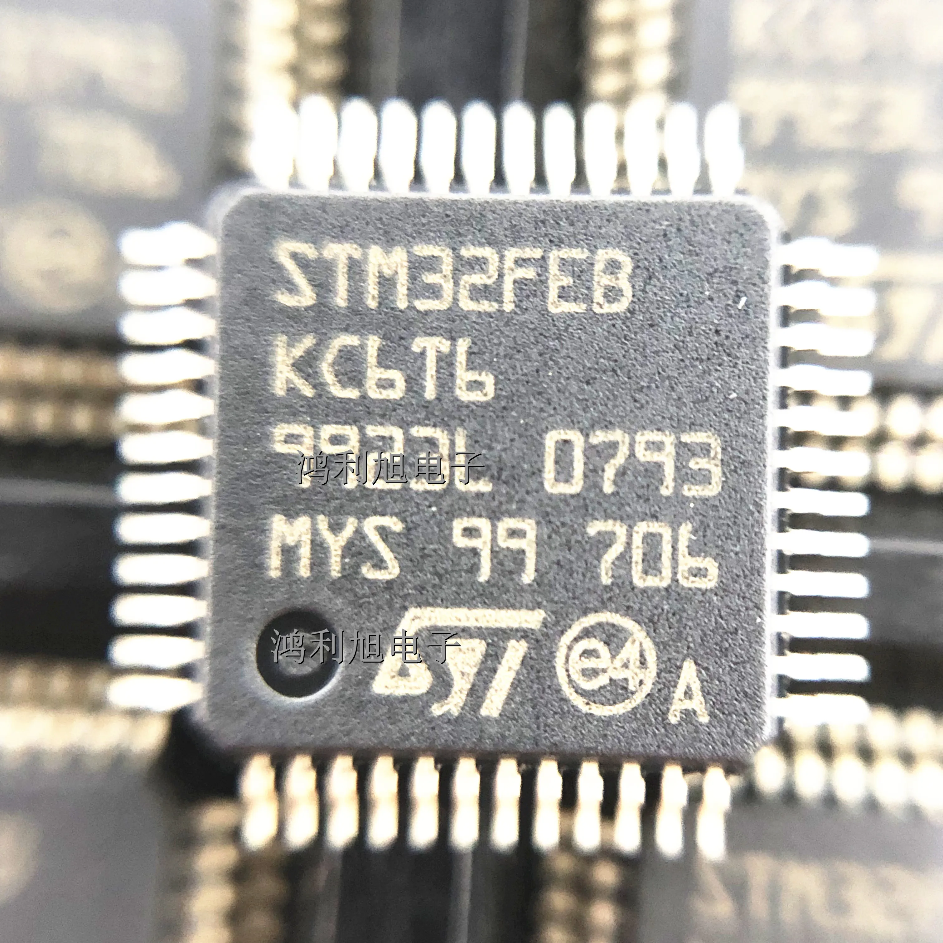 5PCS/Lot STM32FEBKC6T6 packaged LQFP-48 MCU microcontroller chip, brand new original in stock