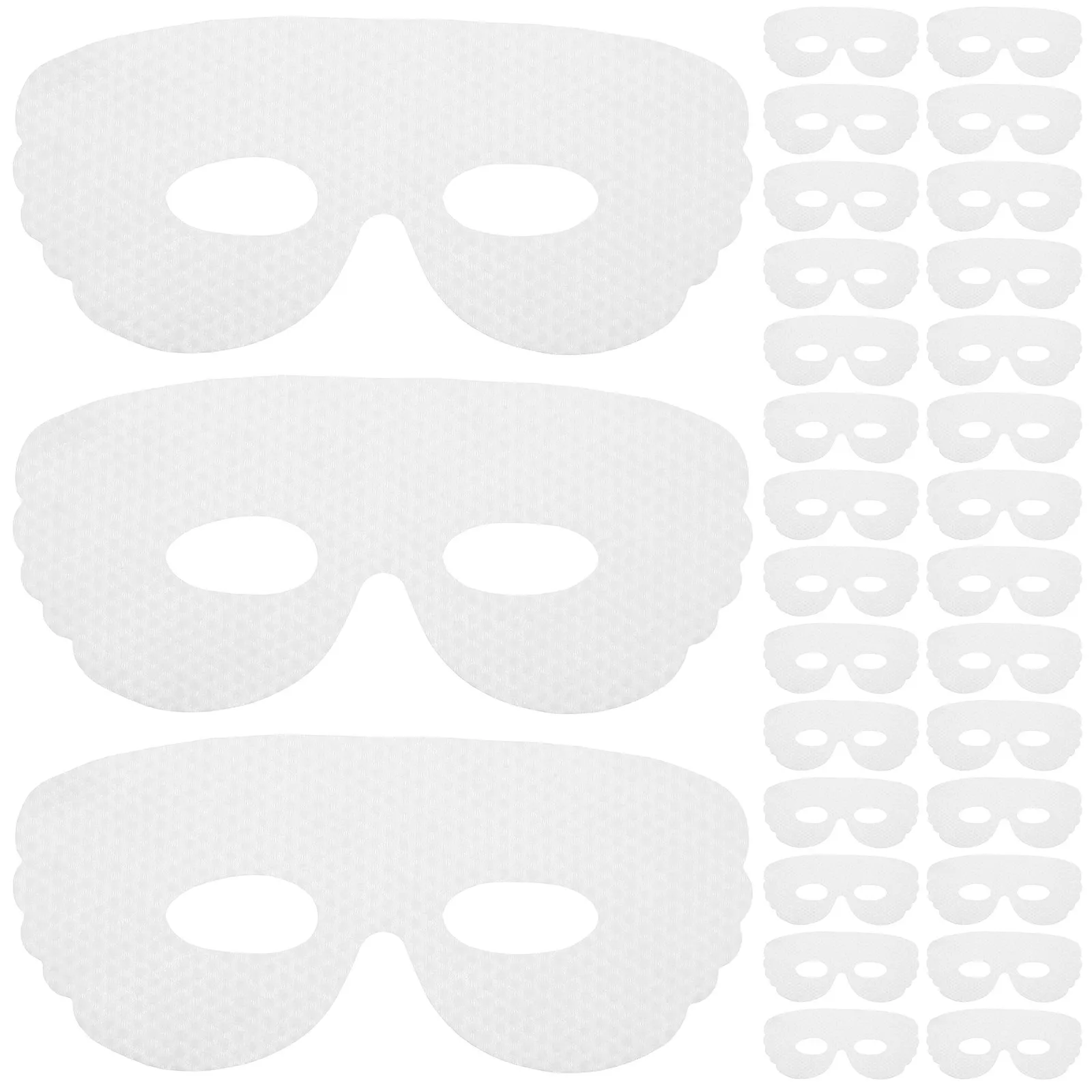 100Pcs Disposable Spa Eye Mask Sheets Moisturizing Facial Patches DIY Skincare Eye Pads Beauty Salon Disposable Sheets