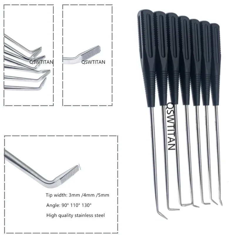 285mm Spinal Canal Impactor 90° 110° 130° Angles Premium Stainless Steel Autoclavable Orthopedic Spinal Surgical Tool