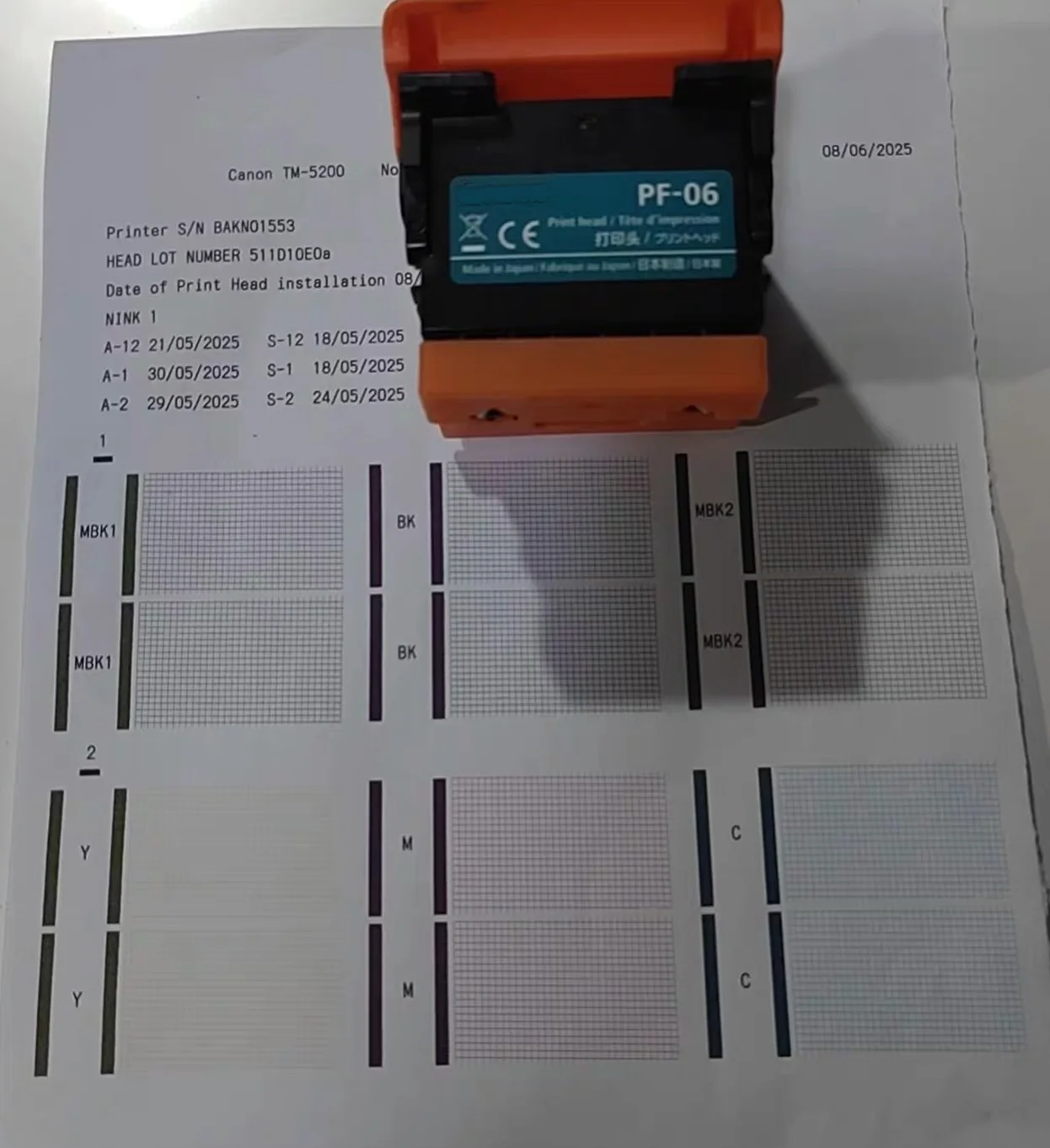 

Printhead Print head printer for canon TX2000 3000 4000 5200 5300 TA-20 TA-30 TA-5200 TA-5300 TM-200 TM-205 TM-300 TM-305 PF-06