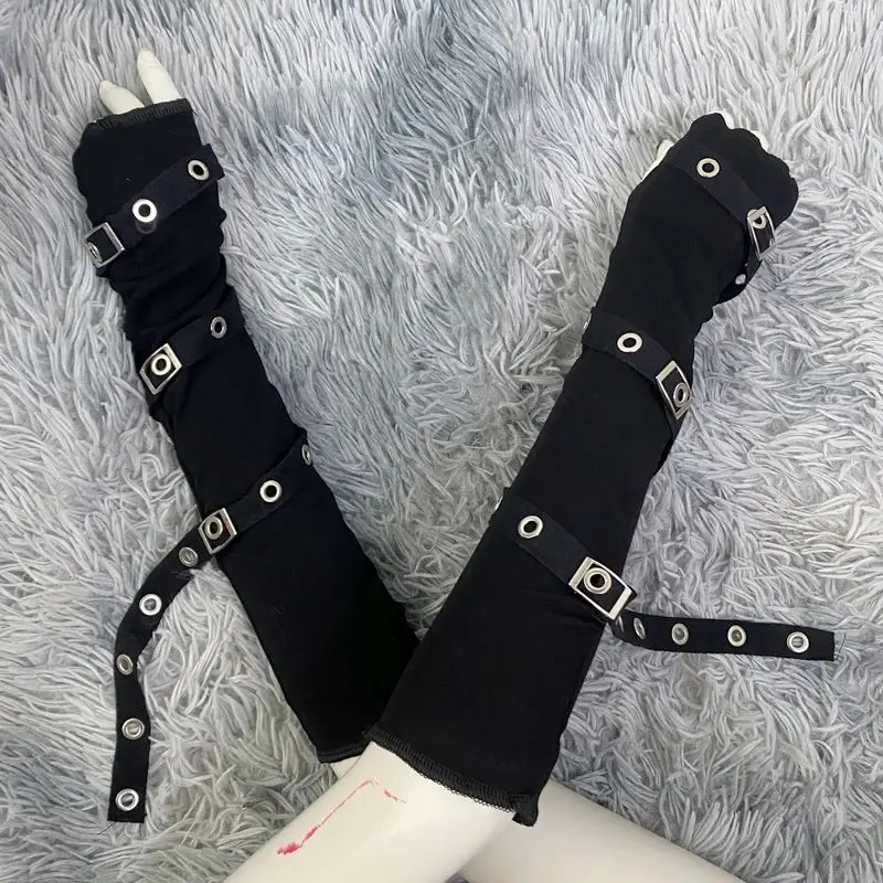 women's-unisex-gothic-punk-fashion-gloves-2024-japanese-style-elastic-fiber-gloves-for-ladies-and-gentlemen