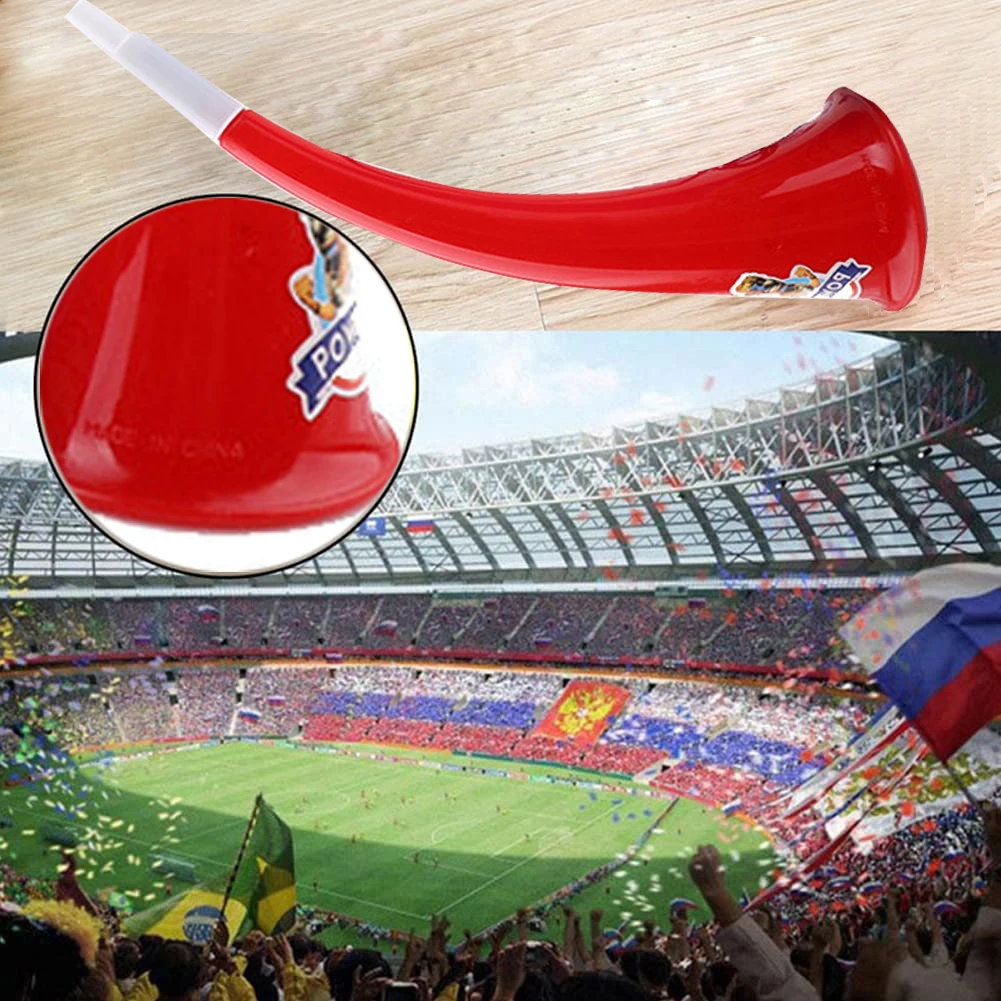 4pc Football Game Fans Horn Cheerleading Refueling Props Ox Horn Vuvuzela Kid Trumpet Toy Air Adjustable Stadium Cheer