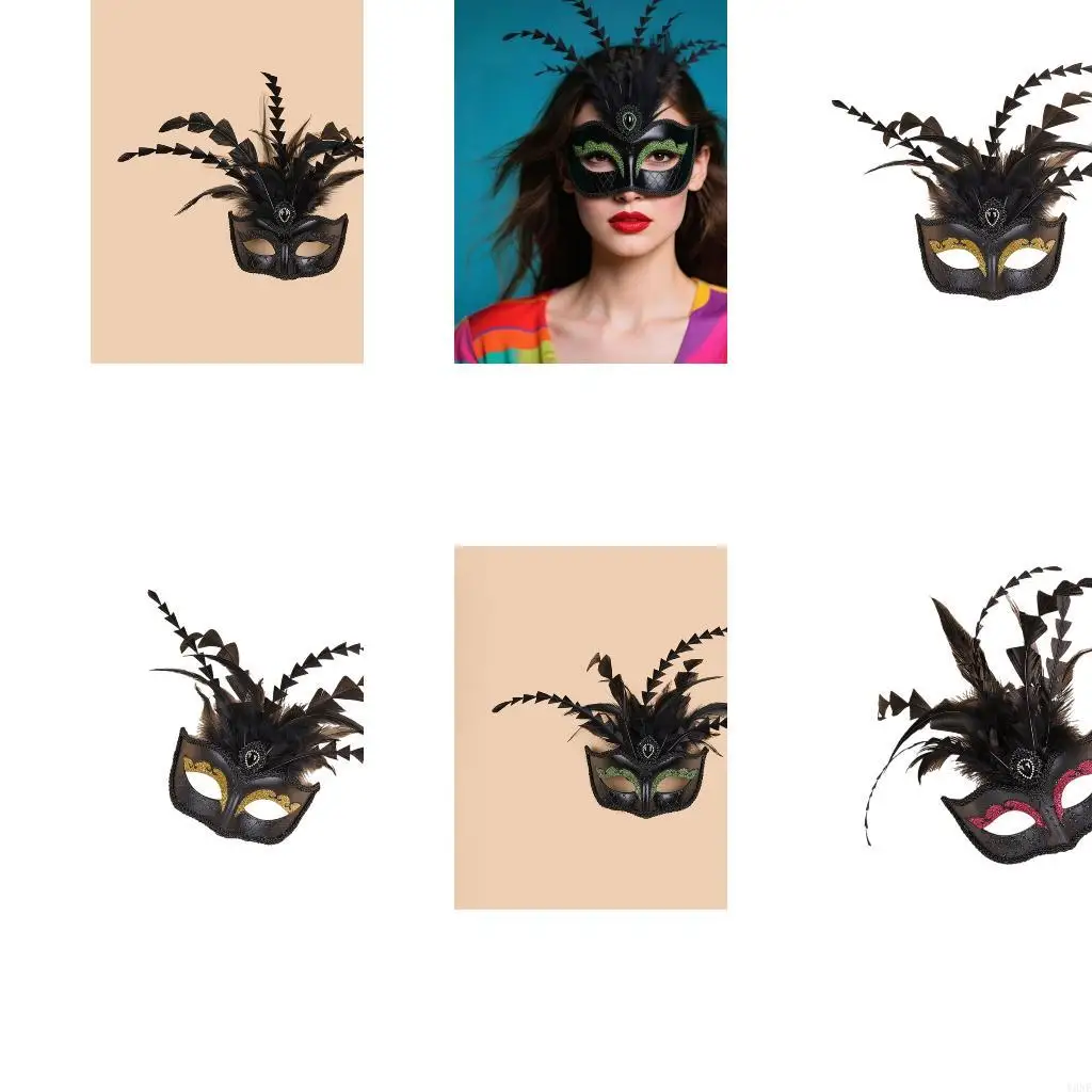 

Y3NE FEARE MASQUERADES MASK для женщин Mardi Gras Mask Carnivals PROM Venetians Mask Mask