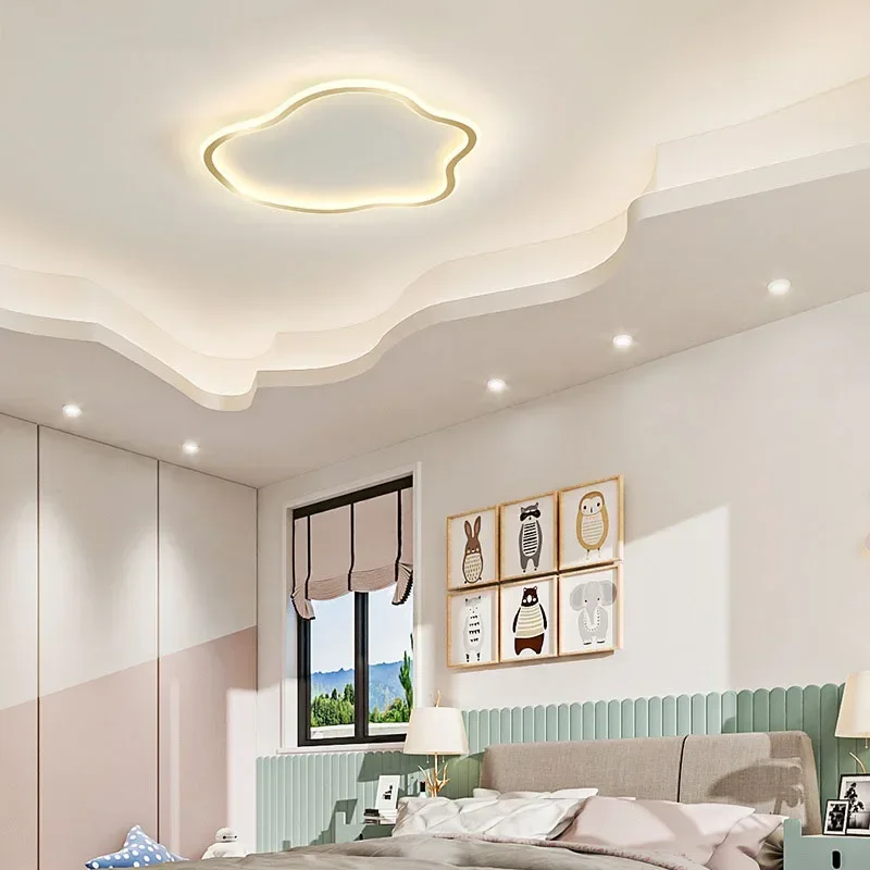 Modern LED Ceiling Lamps For Living Dining Room Children\'s Bedroom  Balcony Creative Clouds Ceiling Light Decor Lighting Fixture