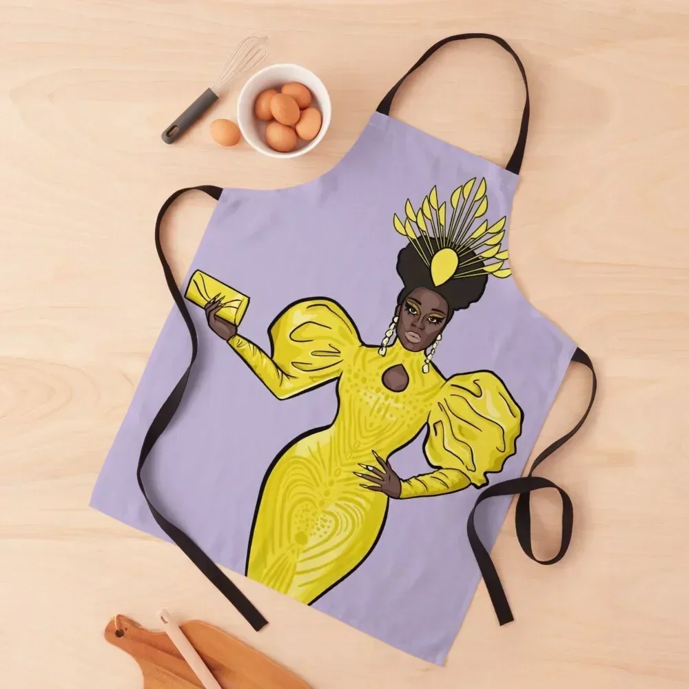 

Bob The Drag Queen - Larger Dimensions Apron with personal logo chefs Smock for hairdressing Things For Home And Kitchen Apron