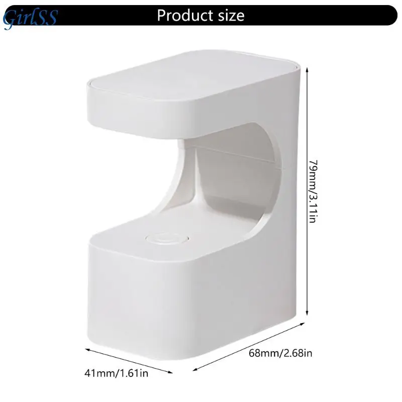 Lampe à polymérisation des ongles USB à démarrage rapide, 6 perles, minuterie 45S 60S, lumière Portable pour vernis Gel, à