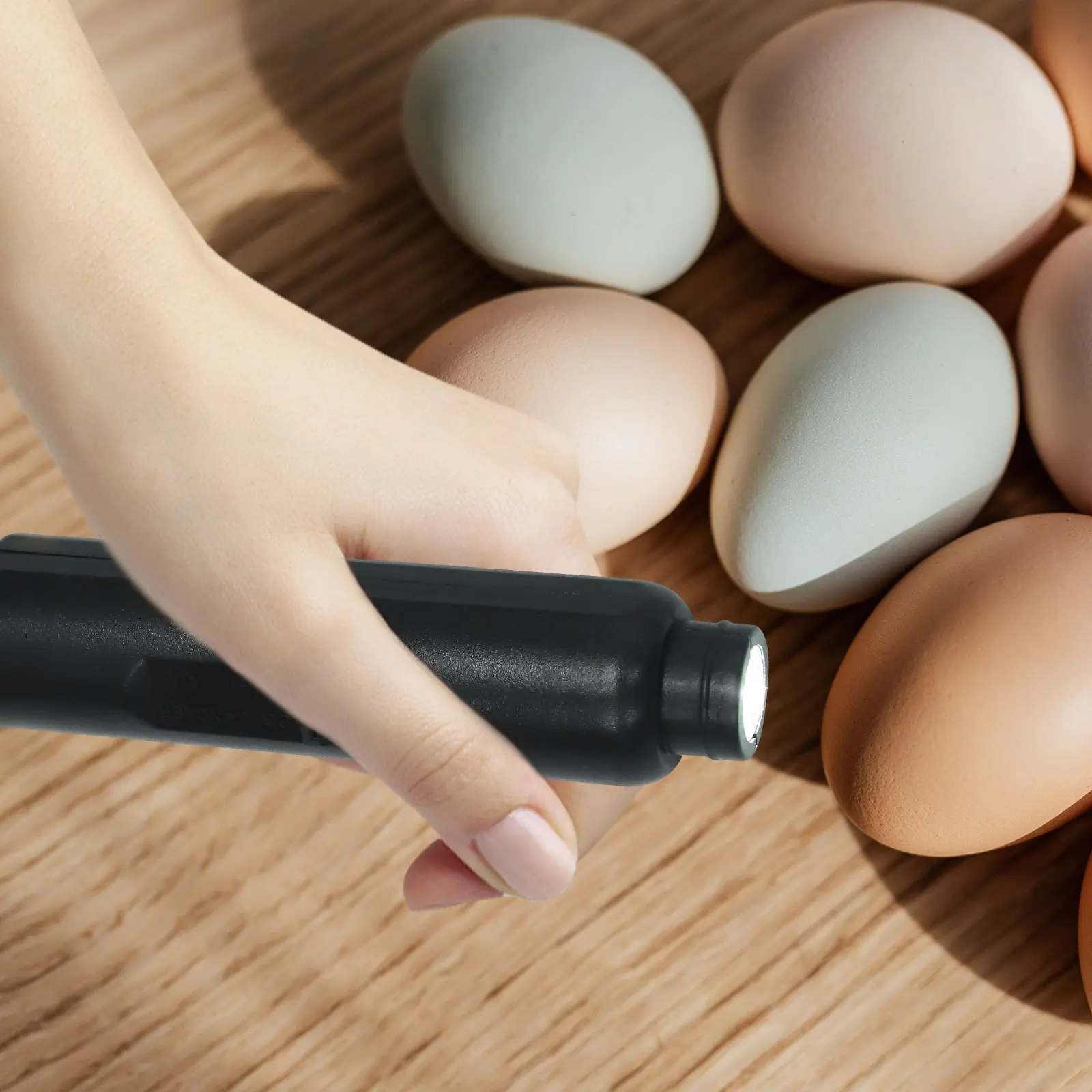 

Egg Light Device for Incubators Chicken Duck Quail Eggs Tester ABS LED C Egg Hatching Accessories Pet Supplies