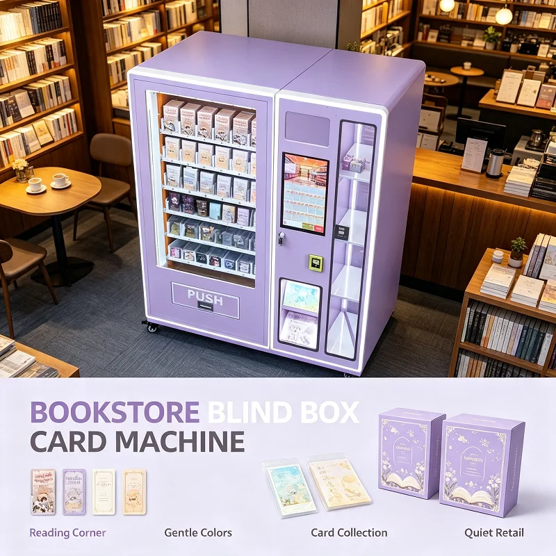 TCG Card Vending Machine Blind Box Electronic Kiosk Self-Service Outdoor Game Interactive Prize Toy for Children Mall Zone