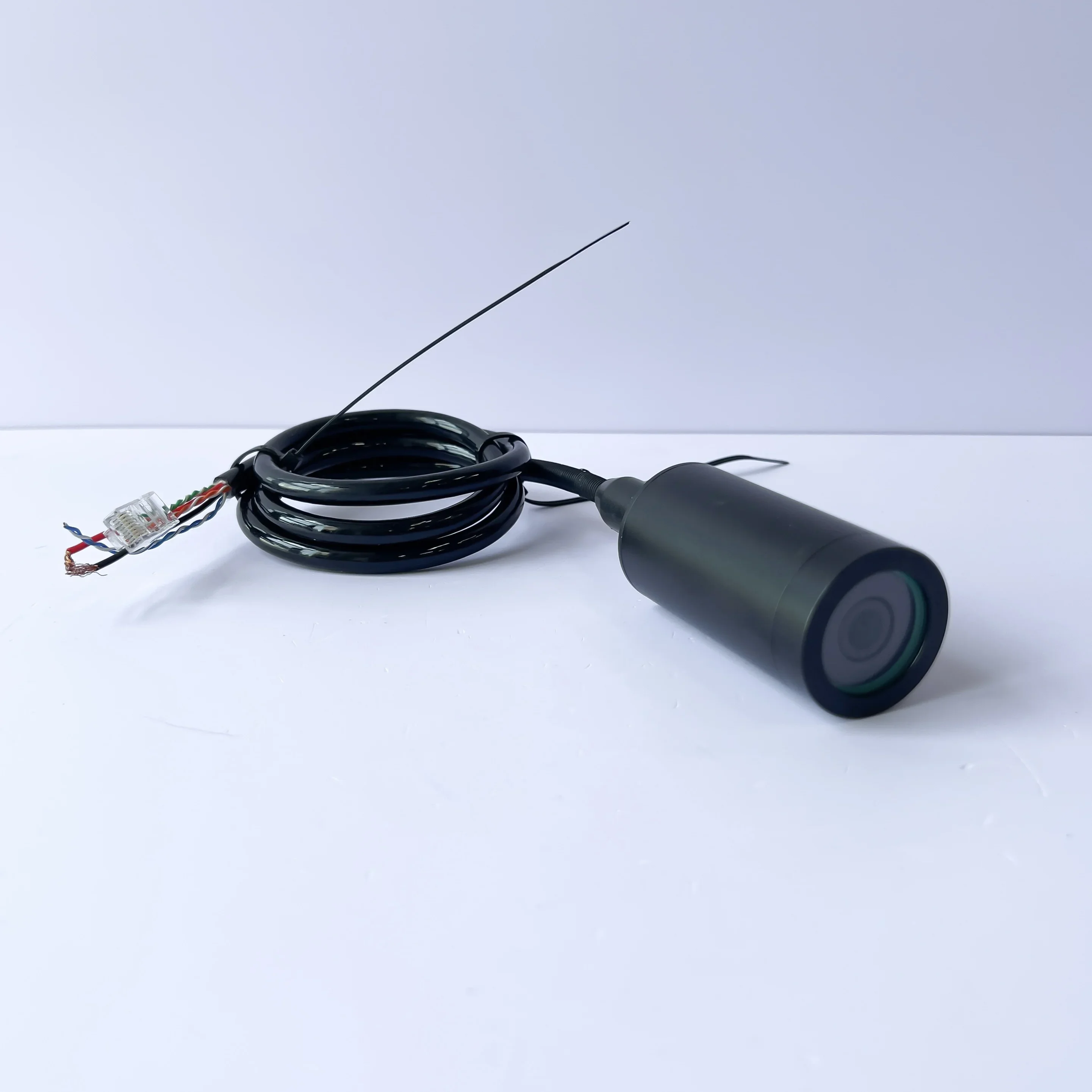 16M11 Deep-Water Compact Network Camera: Stainless Steel + Connectors + Fog Penetration + Green Light, 1080P.