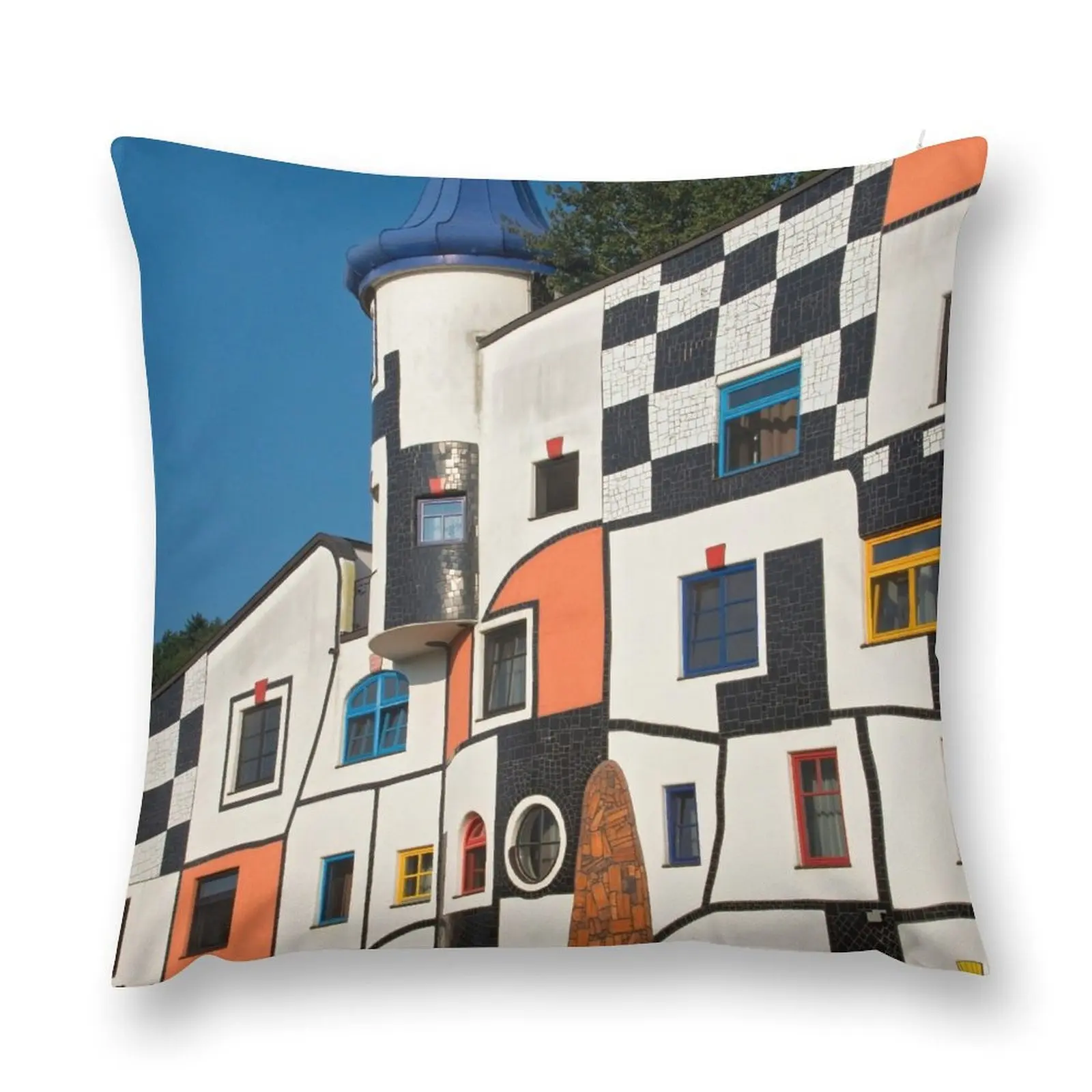 

Kunsthaus, Rogner Bad Blumau, Austria Throw Pillow Christmas Pillows Couch Cushions ornamental pillows for living room pillow