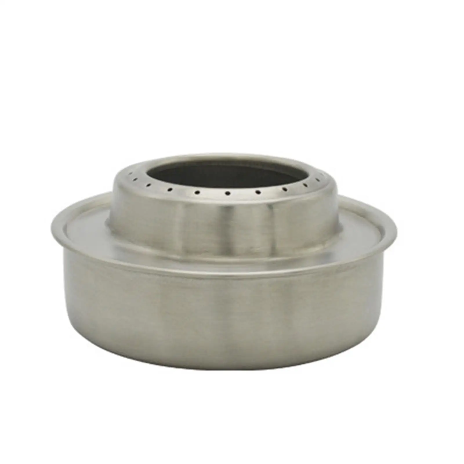 Stainless Steel Alcohol Stove Portable Desktop Tabletop Spirit Burner for Indoor Outdoor Barbecue Camping Tourism Picnic - view 2