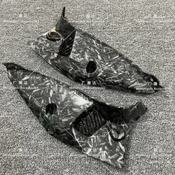 Fit For Kawasaki Z900 Z 900 2020 2021 Side Panel Inner Fairing Side Cover Inner Side Ventilation Pipe Guard Carbon fiber paint