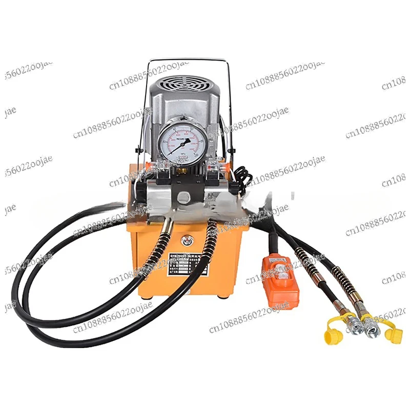 220V Double Action Electric Hydraulic Pump Tank Capacity 8L Hydraulic Motor Pump 1400r/min GYB-700A-II High Pressure Oil Pump