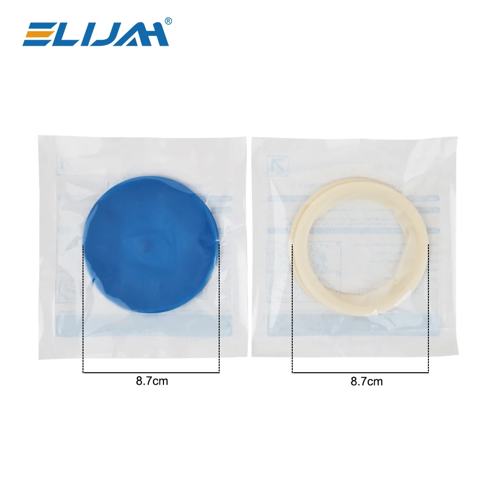 5Pcs Dental Disposable Rubber Sterile Mouth Opener Oral Cheek Expander Retractor Rubber Retractor Rubber Barrier Dentistry