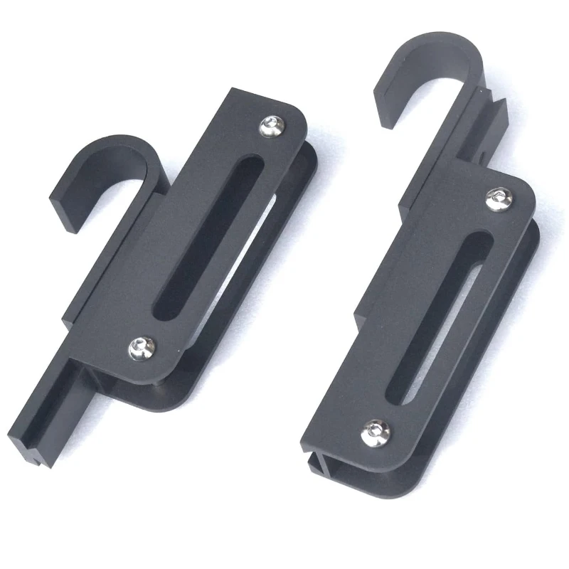 Imagem -05 - Kit de Hardware Escada Trilha Deslizante Retrátil Rolo de Piso com Freio Não 6.6ft 2m