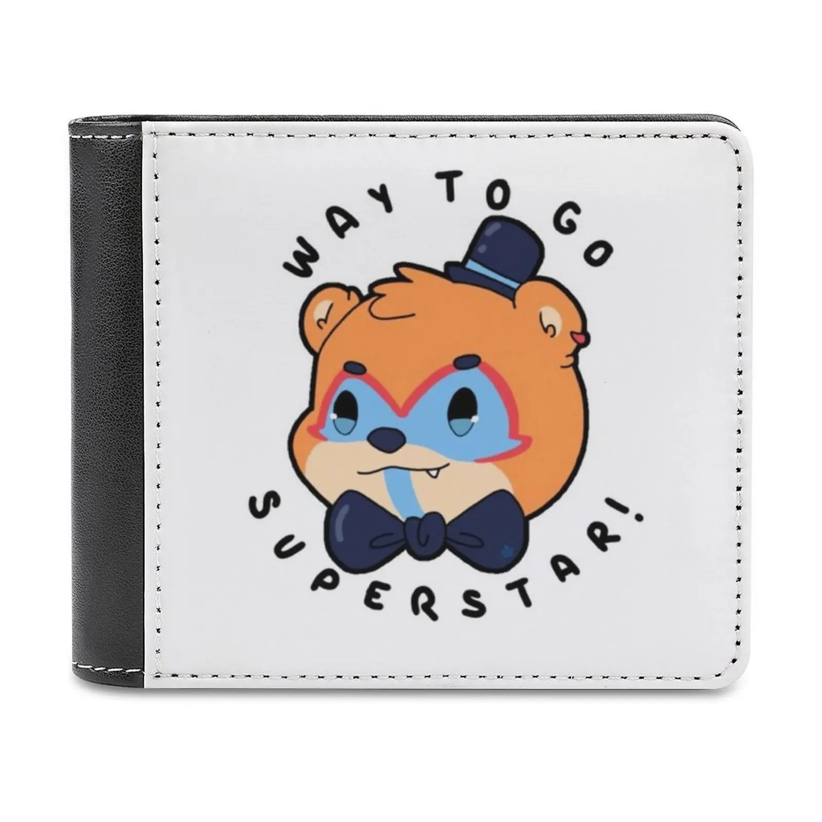 

Мужской кошелек Fnaf Security Breach Glamrock «Superstar» для отдыха и путешествий, легкие портативные кошельки, короткий стильный мужской кошелек Fnaf