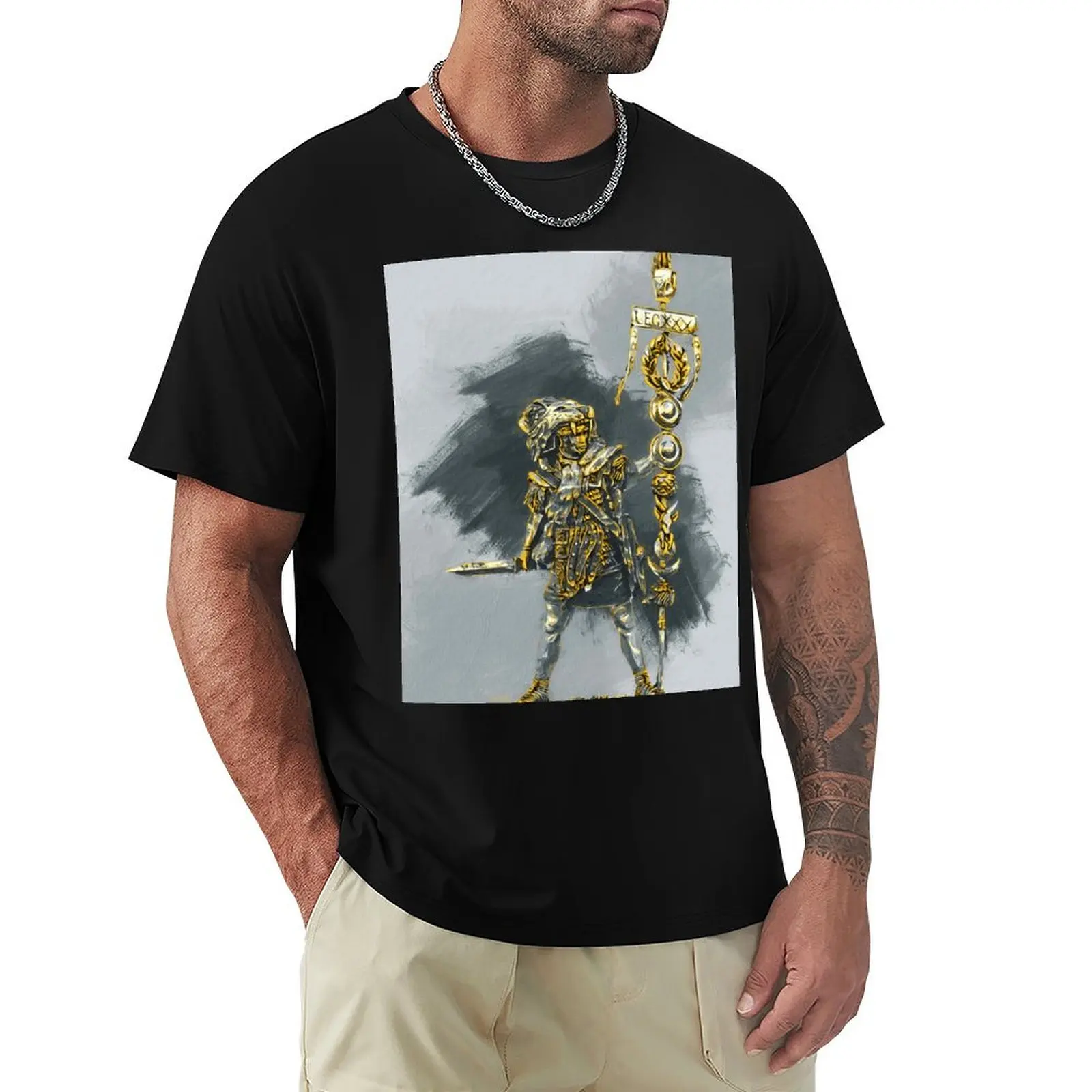 

Футболка «Римский легионер», милая одежда, одежда в стиле хиппи, летняя одежда, мужские винтажные футболки