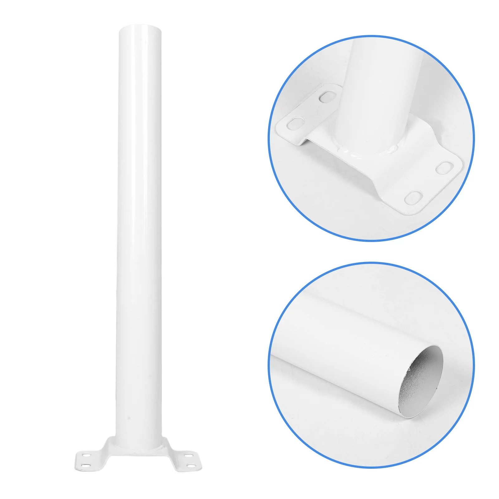 

2pcs Solar Light Pole Mount Brackets 48Cm Inner Diameter For Street Lamp Support Arms Outdoor Garden Lighting Fixtures Solar