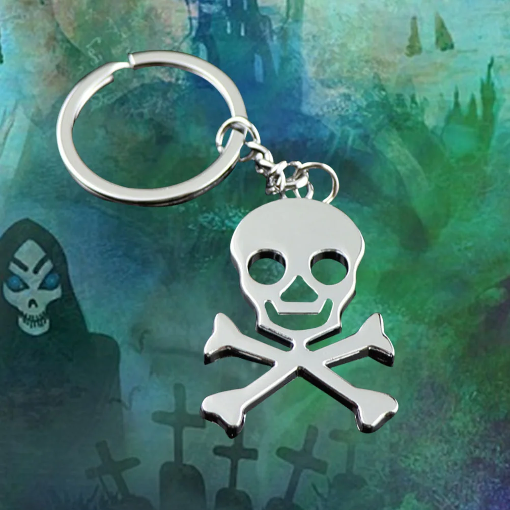 

Keychains Skull Keyring Hanging Pendant Creative Gift Bag Halloween Miss