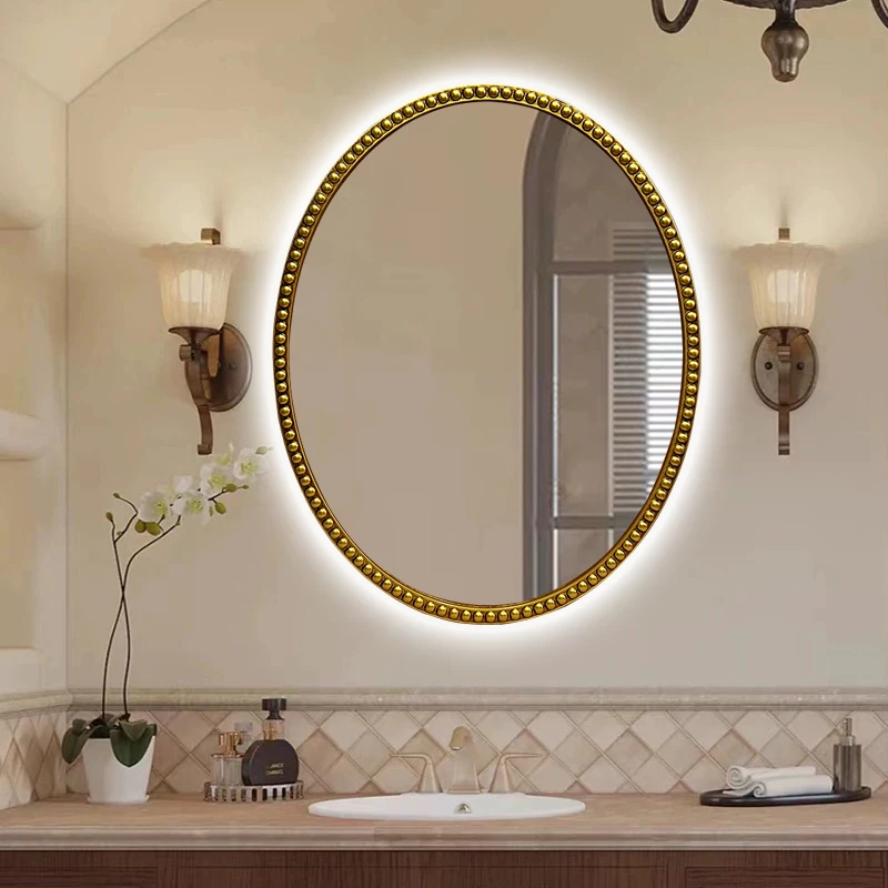 Shower Makeup Decorative Mirrors Infinity Round Small Handicraft Mirrors Heart Vintage Huis Decoratie Home Decorations CM50ZS