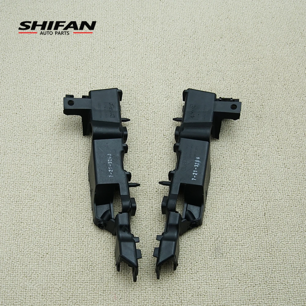 4G0807283 4G0807284 Front Left & Right Bumper Supports Holders Guides For Audi A6 S6 2013 2014 2015 2016 2017 Car Accessories