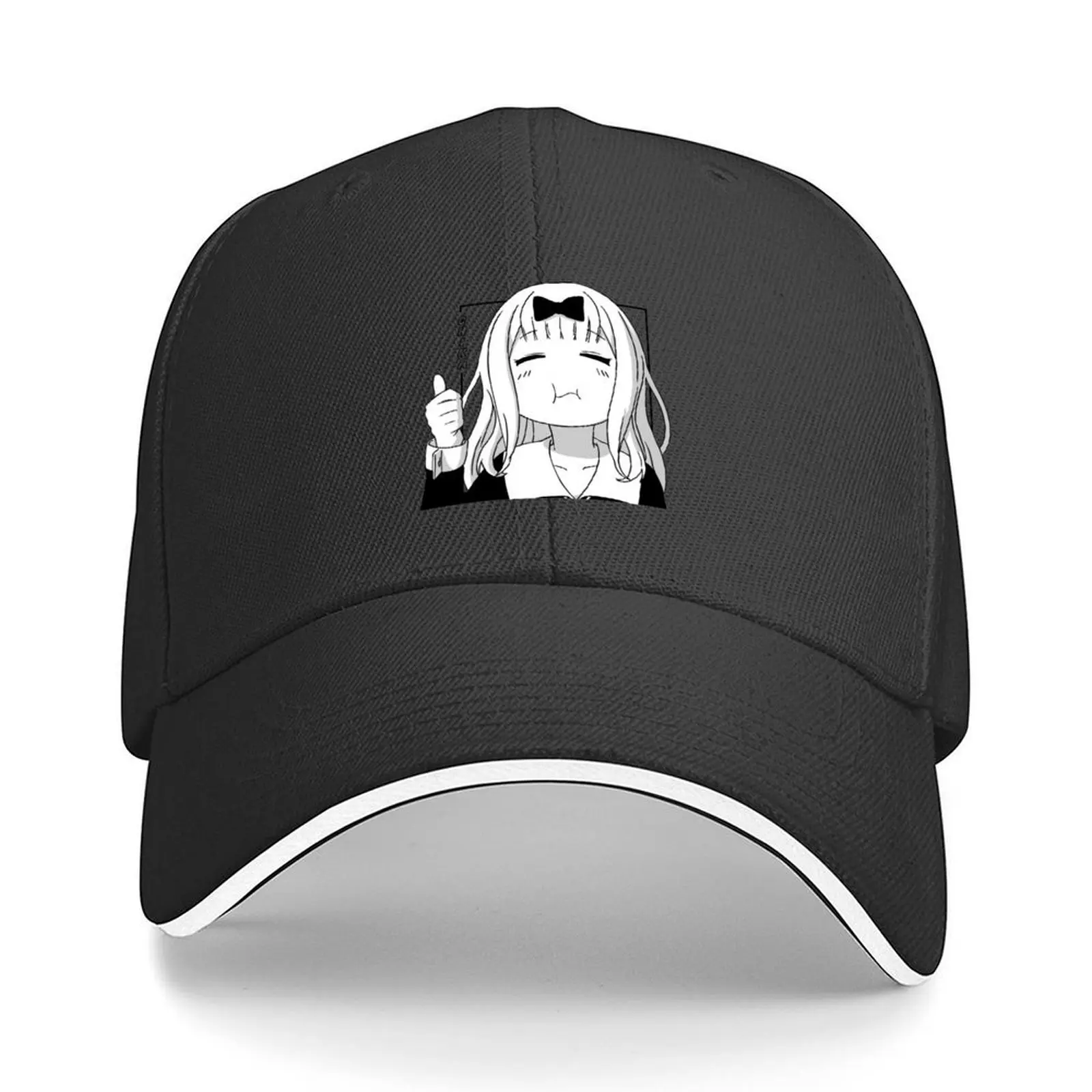 

Chika Fujiwara Funny Baseball Cap Beach Outing Trucker Cap Gentleman Hat Designer Hat Golf Women Men's