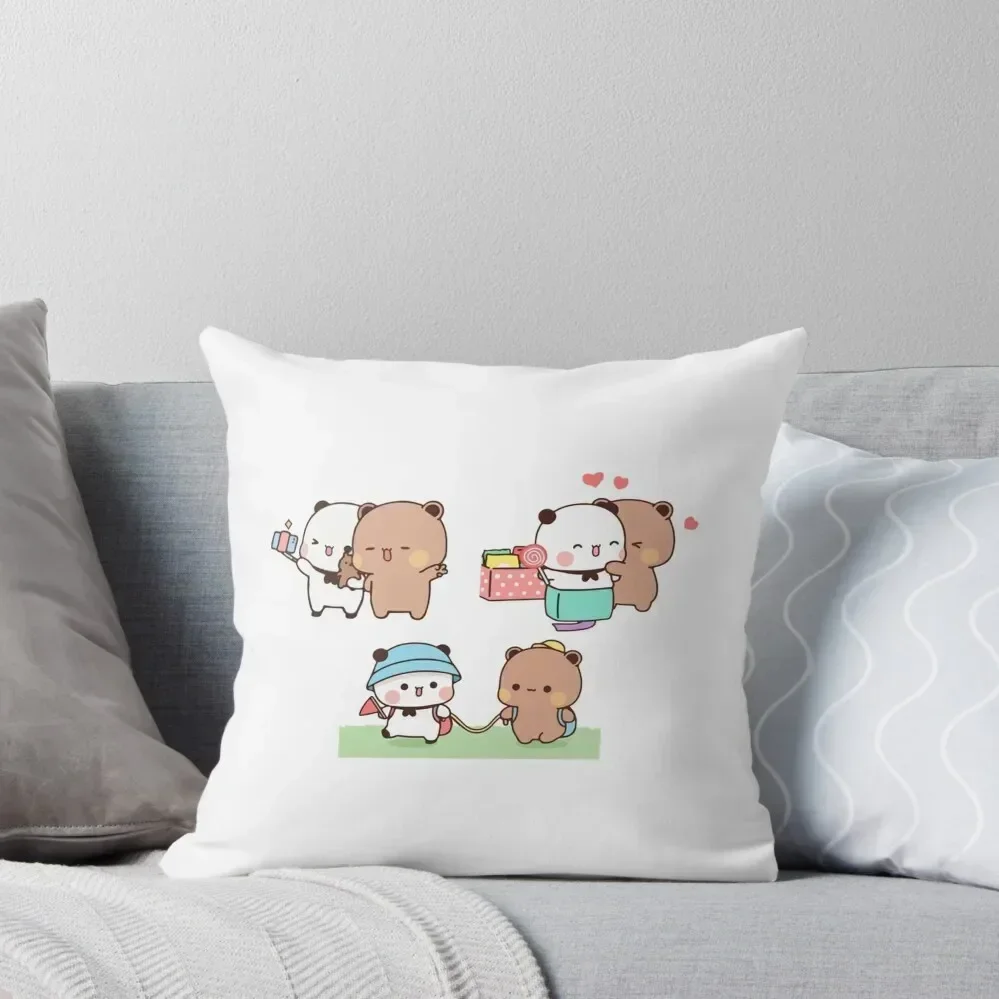 

Bear and Panda Bubu Dudu Balloon Throw Pillow Cushions Cover Decorative pillow case pillow