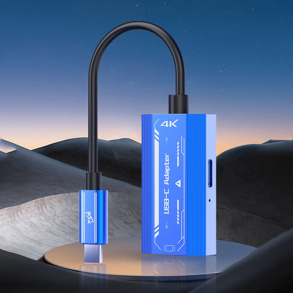 Per XREAL/Rokid Air AR occhiali per Switch/Steam Deck/ROG USB Type C a adattatore compatibile HDMI 4K @ 60Hz PD100W e trasferimento dati