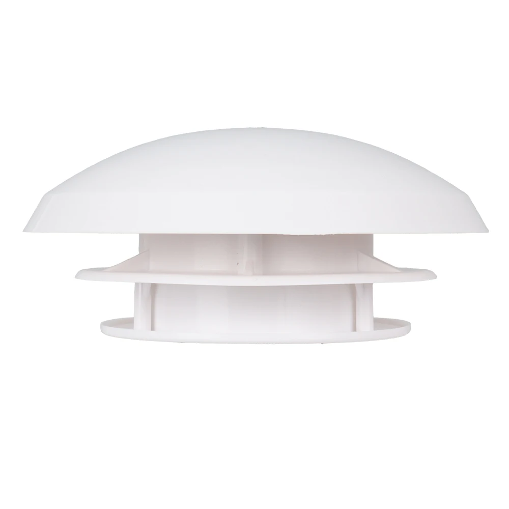 A Round Mushroom Shaped Vent For Rvs Durable Made Of White Plastic Suitable For Recreational Vehicles And Campers