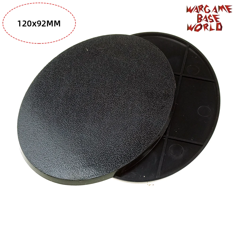 120x92mm oval bases Model Plastic Bases for games
