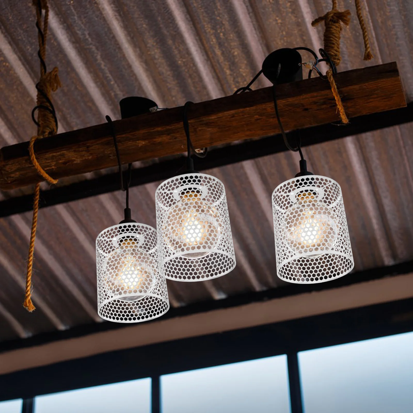 

Iron Pendant Shade Hollow Design Modern Minimalist For Restaurant Bar Hallway Decor Lamp Shades For Table Lamps Floor Lamp