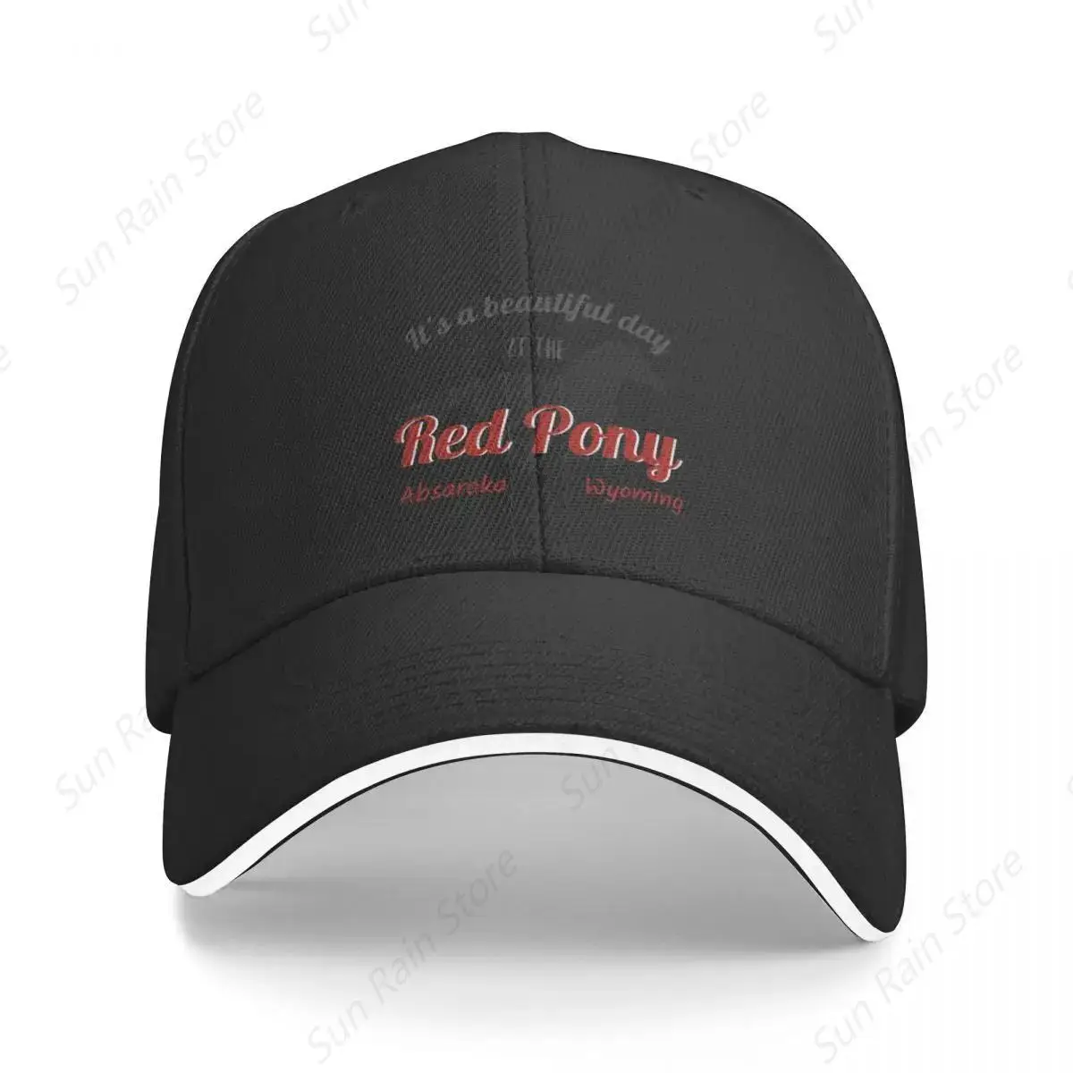 It’s a Beautiful Day at the Red Pony Baseball Cap New In Hat fashionable Rave Women's 2024 Men's