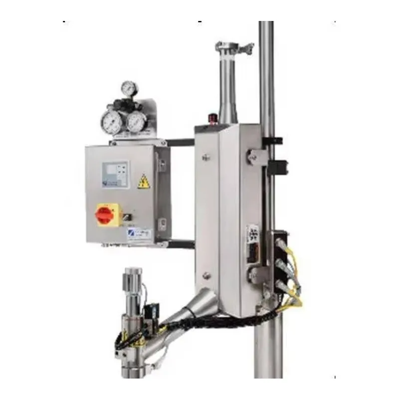 Automatic Liquid Nitrogen Filling Dosing Machine for Can Bottle Juice Beverage System