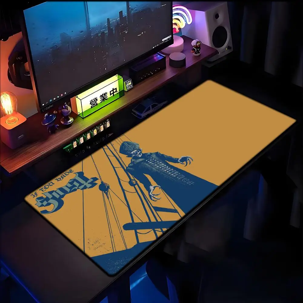

Ghost Heavy Metal Band Mousepad Large Gaming Compute Gamer PC Keyboard Mouse Mat