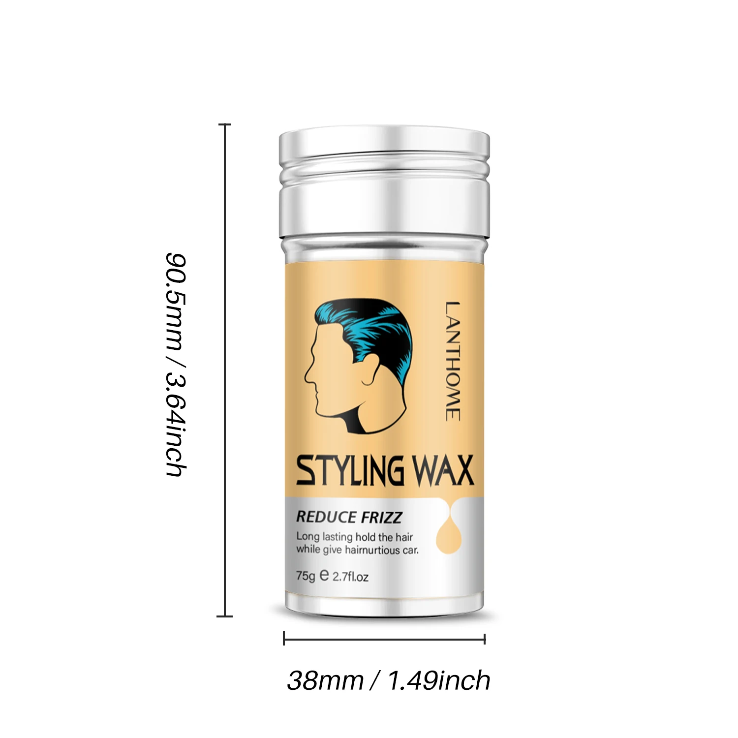 Professional Hair Wax Stick Gel Cream Non-Greasy Style Broken Hair Artifact Hair Care Wax For Hair Man Wax For Hair Woman