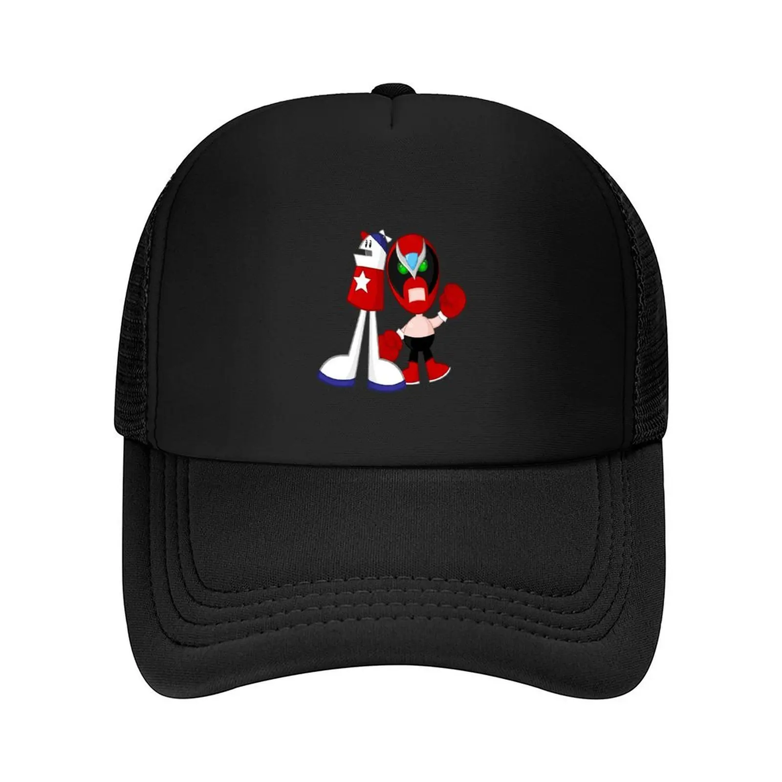 

Homestar Runner And Strong Bad Funny Baseball Cap Icon Trucker Hat Beach Outing Dropshipping Girl'S Hats Men's