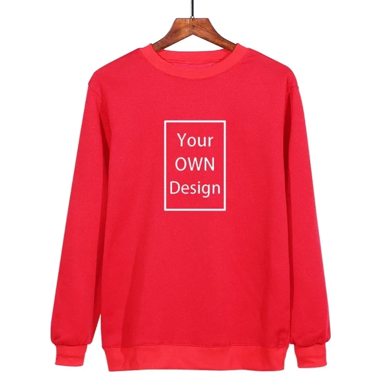 Your OWN Design Brand Logo/Picture Custom Men Women DIY Hoodie Sweatshirts Casual Hoody Clothing 10 Color Loose Fashion New 2024