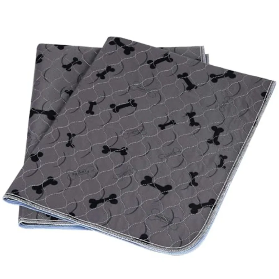 

Многоразовые моющиеся пеленки для собак с противоскользящим покрытием и отличной впитываемостью, в комплекте с бесплатными перчатками для груминга, для щенков и новорожденных собак.