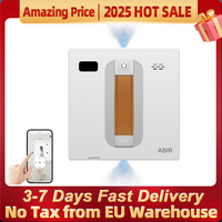 ABIR WD8 Window Cleaning Robot, Dual Ultrasonic Spray, AI intelligent Wipping, Updated Laser,Smart Home Glass Wall Washing