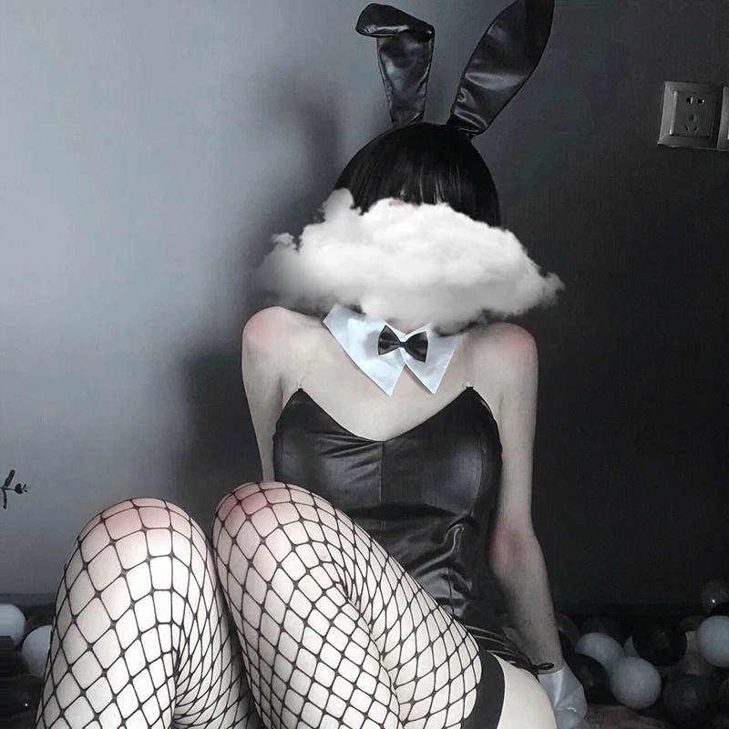 

Комбинезон для косплея аниме, боди, головной убор, ночная рубашка, женское эротическое нижнее белье для ролевых игр, сексуальная форма, нижнее белье