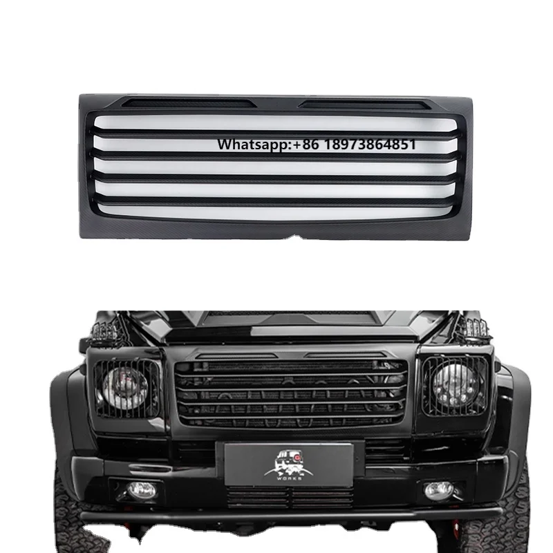 

Carbon FIber Front Grille G Class W463 G55 Front Grille Carbon Exterior Parts W463 Auto Body Parts Bumper Grille