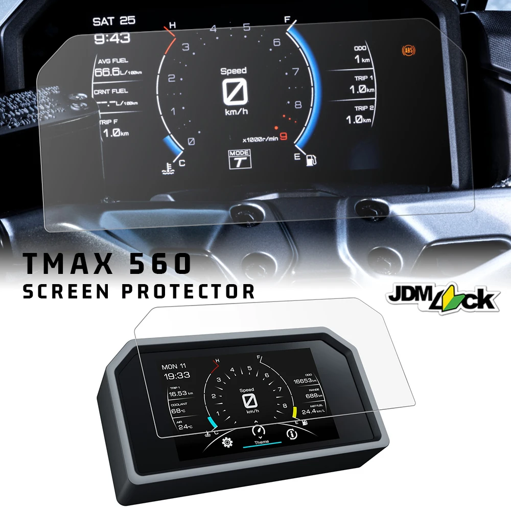 Motorcycle Scratch Cluster Protection Instrument Film accessories accessory Screen Dashboard FOR Yamaha TMAX 560 Tech Max 2022-