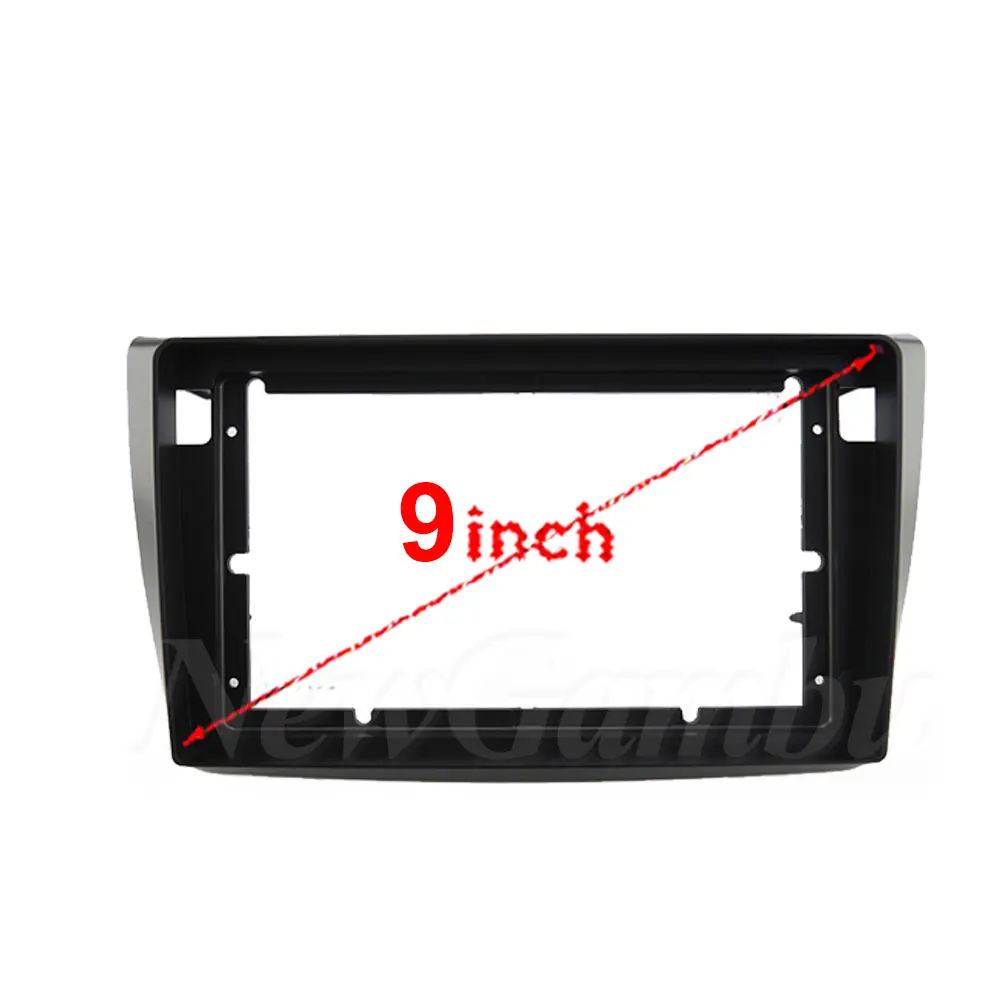 9 inch For Chana Changan Alsvin V3 2012-2017 Frame No Cable Audio Adaptor Dash Trim Kits Facia Panel  Radio Player screen 2 Din