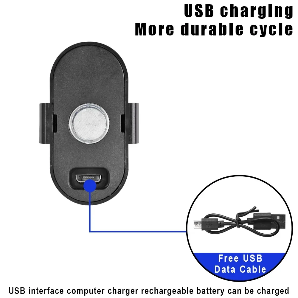 بدوره إشارة LED تحذير السلامة ضوء ل سكوتر كهربائي Xiaomi M365 برو 1S Mi3 الطائرات ستروب المضادة للتصادم مؤشر ضوئي