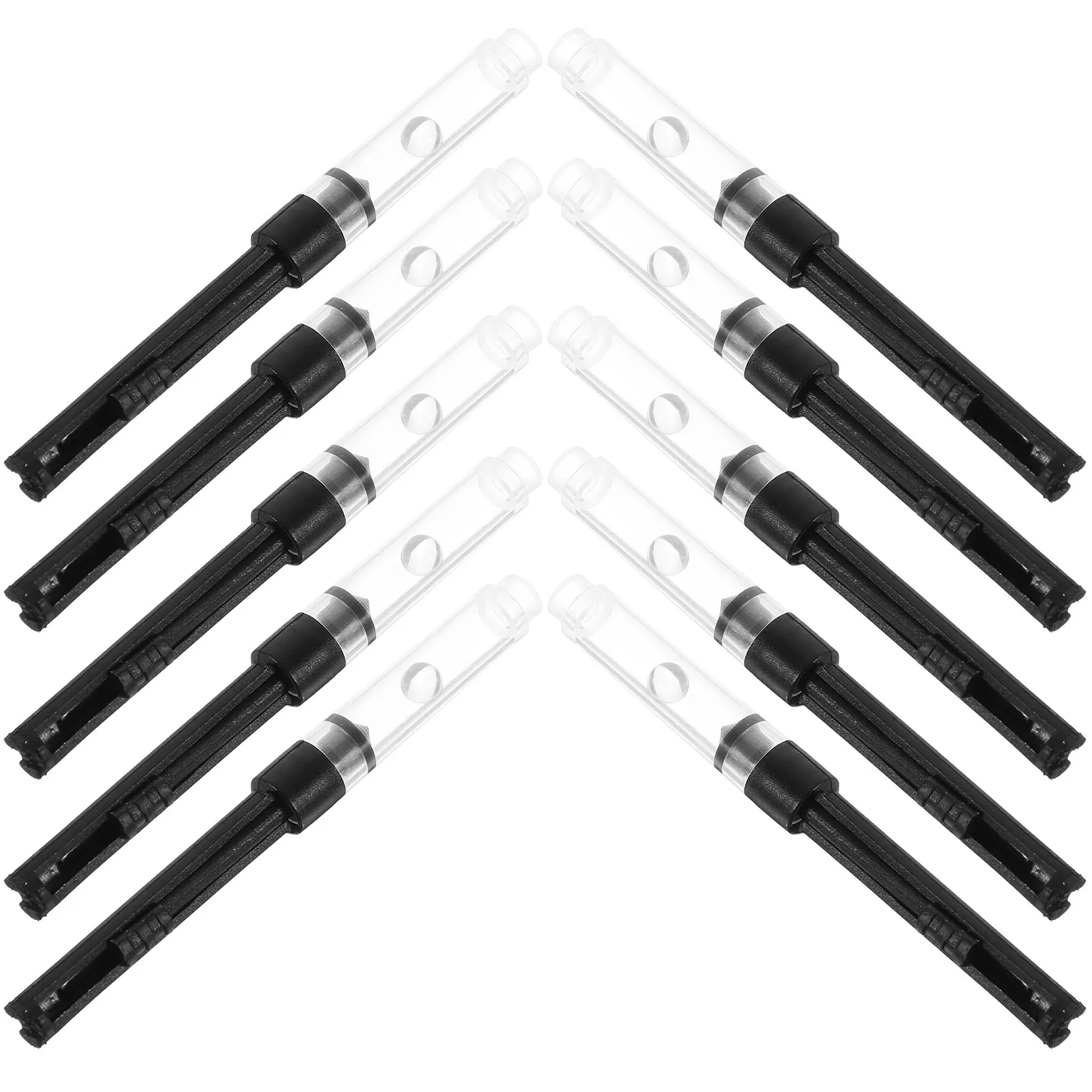 

10Pcs Fountain Pen Ink Absorber Tool Plastic Ink Converter Refill Tube Spring Filler for Korean School Supplies Fountain Pen