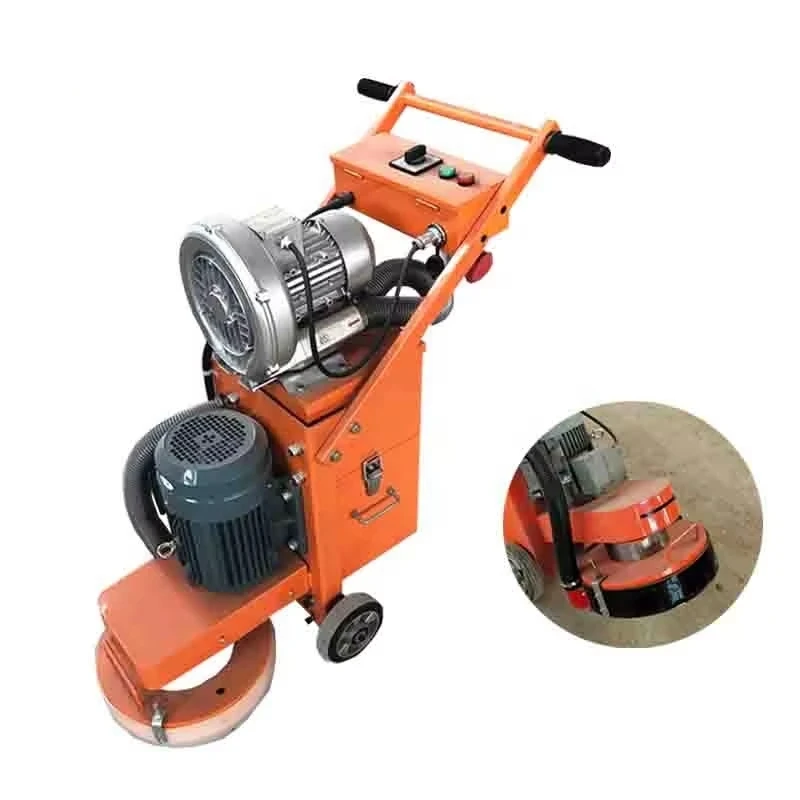 

Concrete Polish Cylinder Cement Floor Grinder Terrazzo Grinding and Polishing Machine