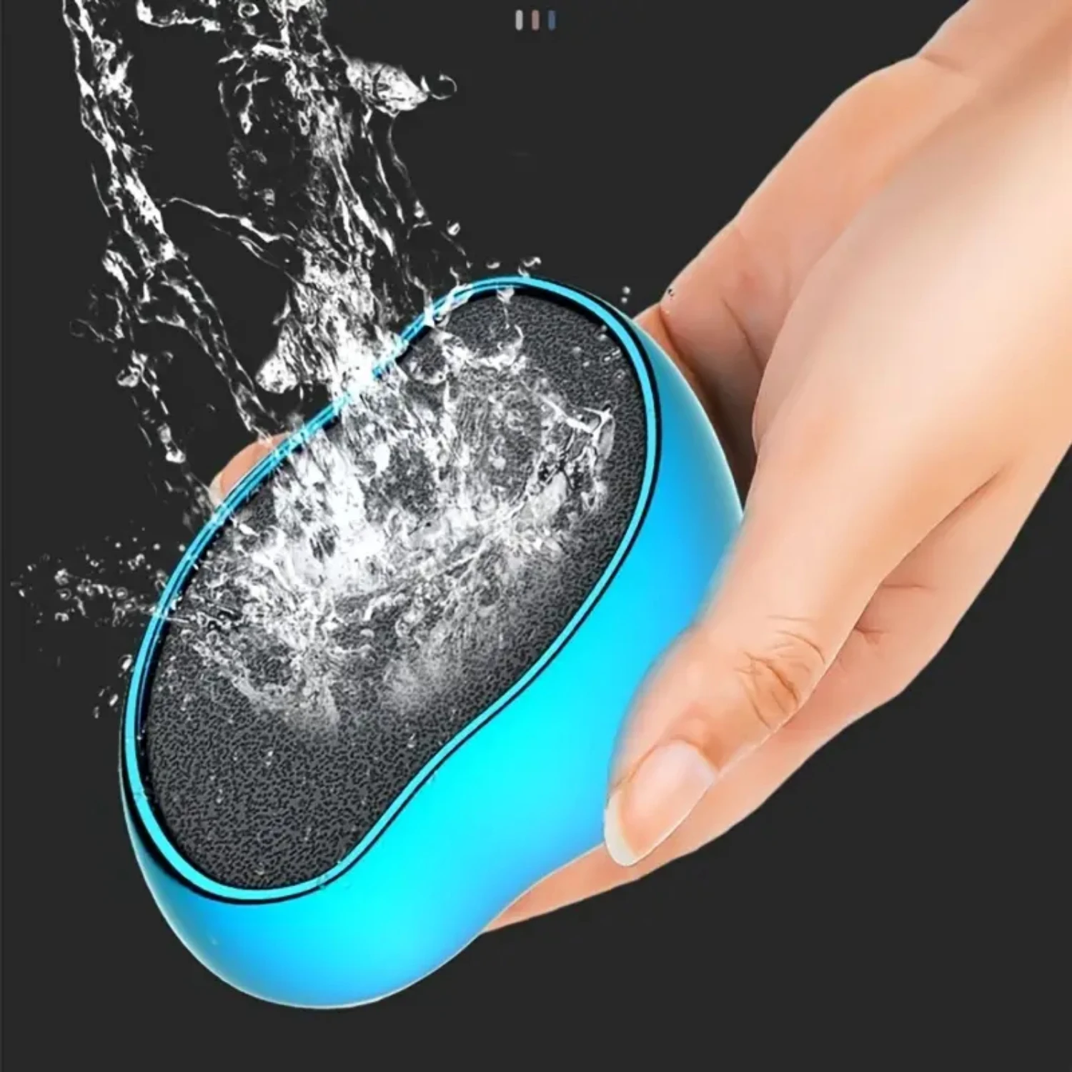 Renew Feet with Cuticle Removal Foot Rub Tool - Grind Stone & Glass File for Dead Skin & Calluses